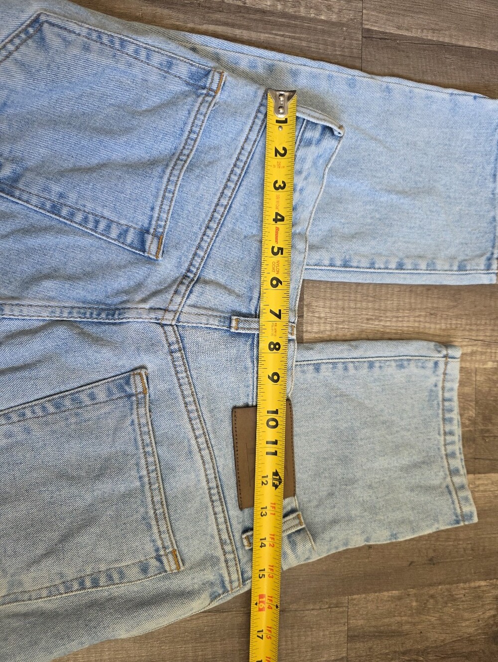 Vintage 90s Y2K Calvin Klein Classic Straight Light Wash Boyfriend Jeans Blue - Picture 10 of 16